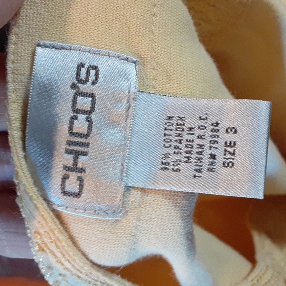 Chico's Top in Gorgeous Yellow🌼 - Picture 5 of 5